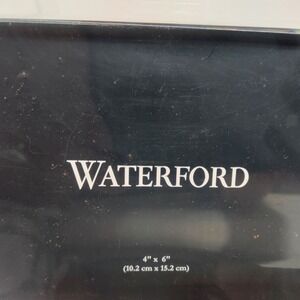 Waterford Crystal Photo Frame 4x6 "Faith Hope Love" Tour Ireland 2017 Etched